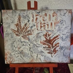 Fall Relief on Canvas